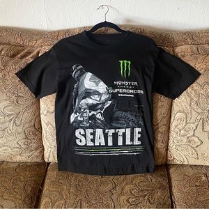 Vintage Monster Supercross Seattle T-Shirt